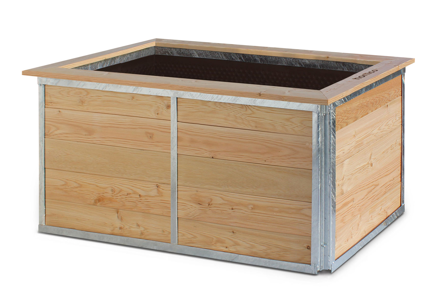 Hochbeet Bausatz hortico M, Gartenhochbeet, in 2 Breiten und 3 Höhen