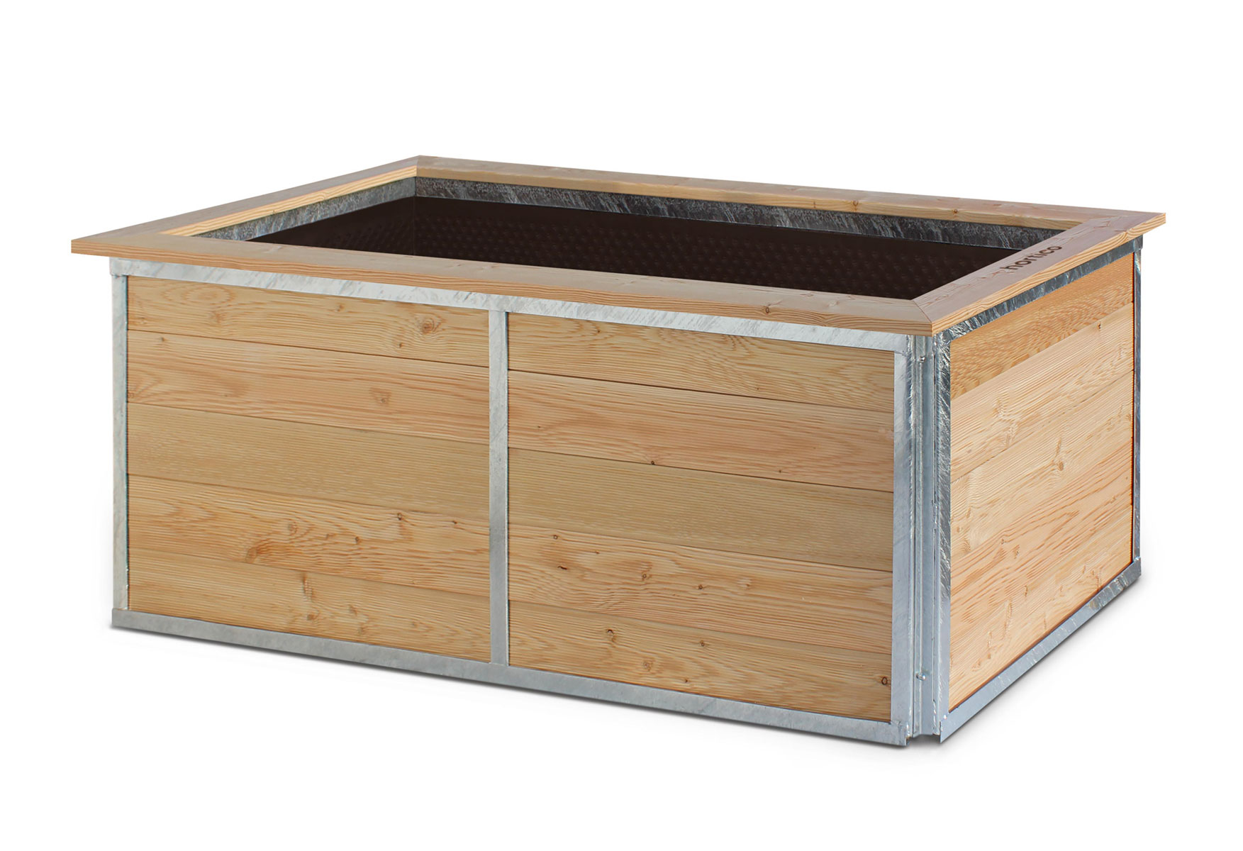 Hochbeet Bausatz hortico L, Gartenhochbeet 200cm, in 3 Höhen