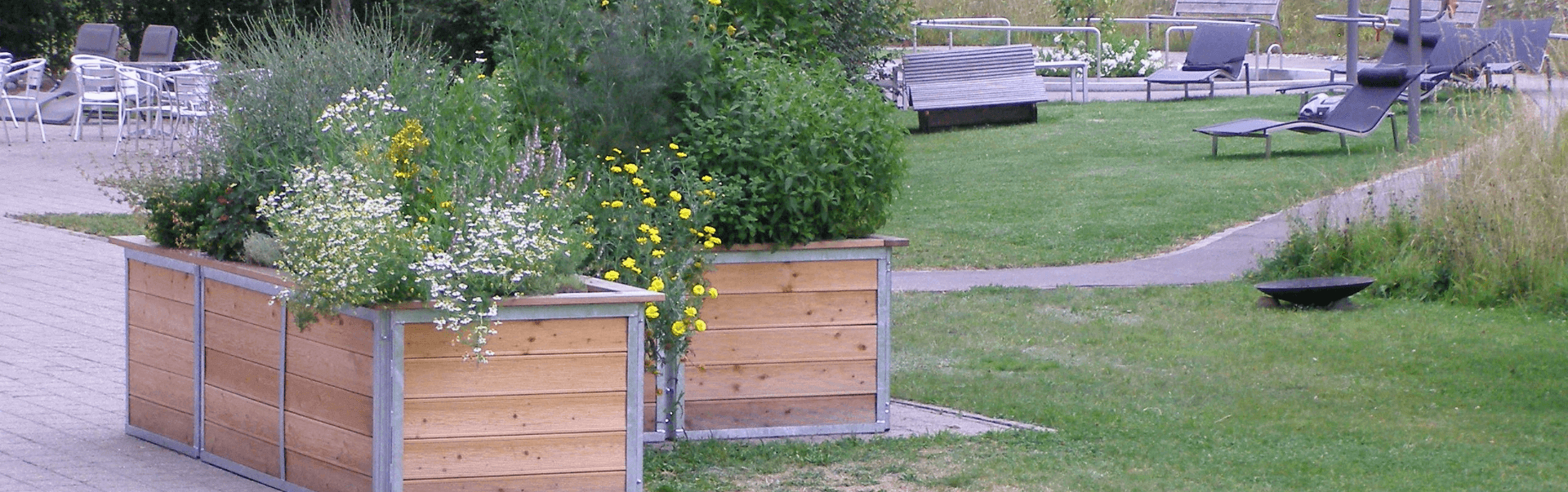 Hochbeet als Bausatz in Z-Form